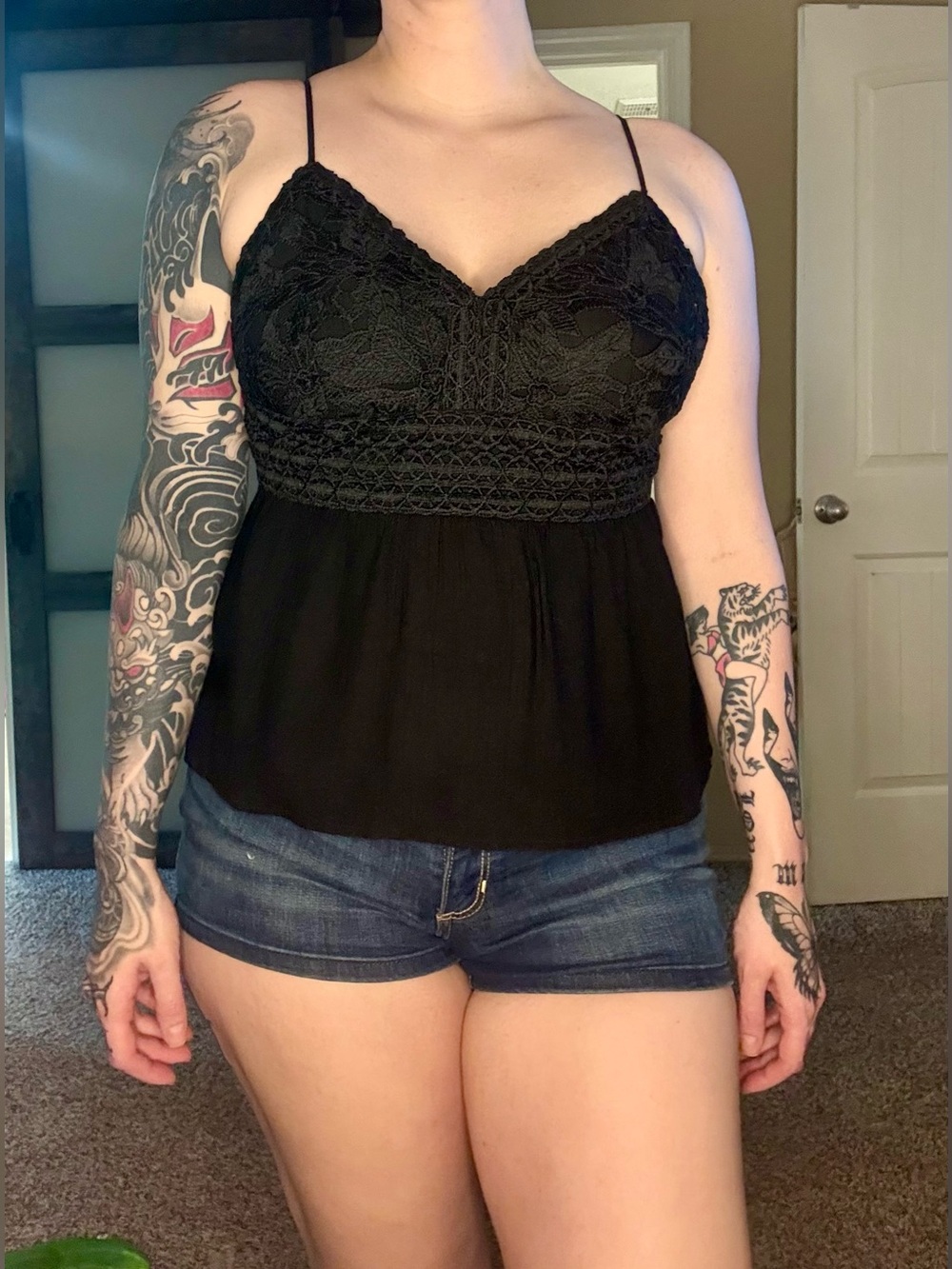 Shyanne babydoll tank